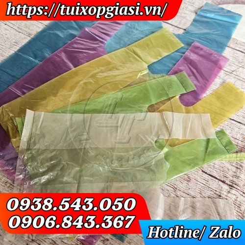 Túi bóng mỡ màu trơn hàng thường