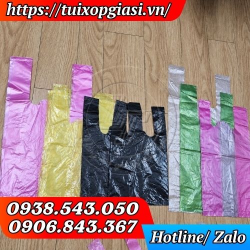 Bịch xốp, túi ni lông hàng chợ