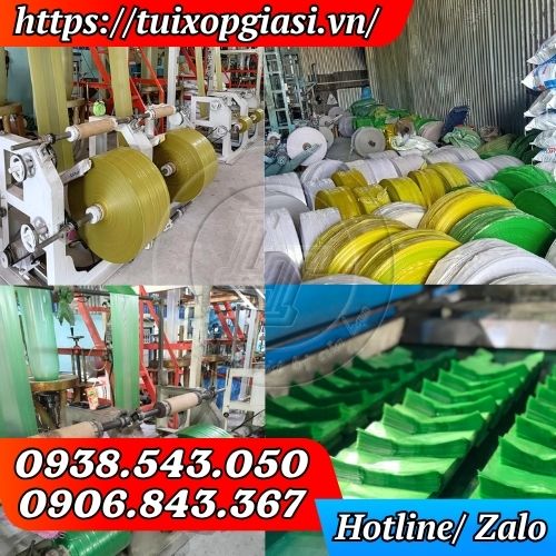 Xưởng sản xuất túi bóng mỡ màu gai thường giá sỉ