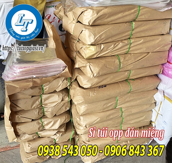 Xưởng sỉ túi opp dán miệng miền nam Xưởng sỉ túi opp dán miệng miền nam