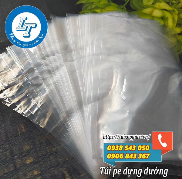 Xưởng túi pe đựng đường giá rẻ