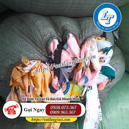 Giá sỉ từ 1 bao 50kg vải vụn đốt lò Giá sỉ từ 1 bao 50kg vải vụn đốt lò