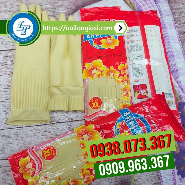 Găng tay cao su hướng dương XL Găng tay cao su hướng dương XL