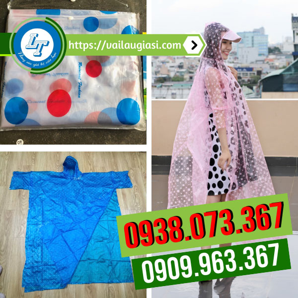 Áo mưa cánh dơi bi to, bi nhỏ Áo mưa cánh dơi bi to, bi nhỏ
