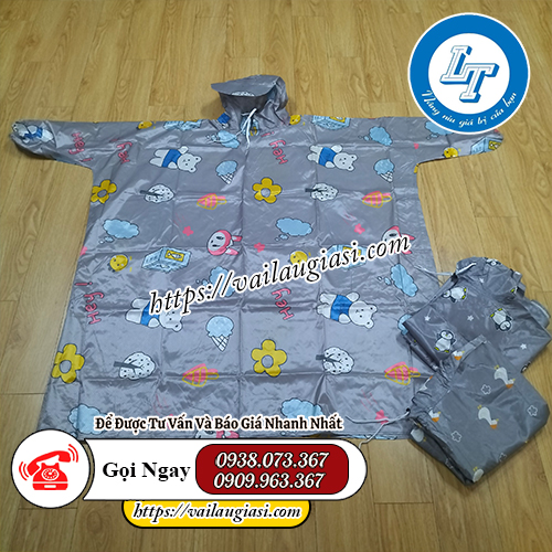 Áo mưa bít mẫu mã họa tiết dễ thương Áo mưa bít mẫu mã họa tiết dễ thương