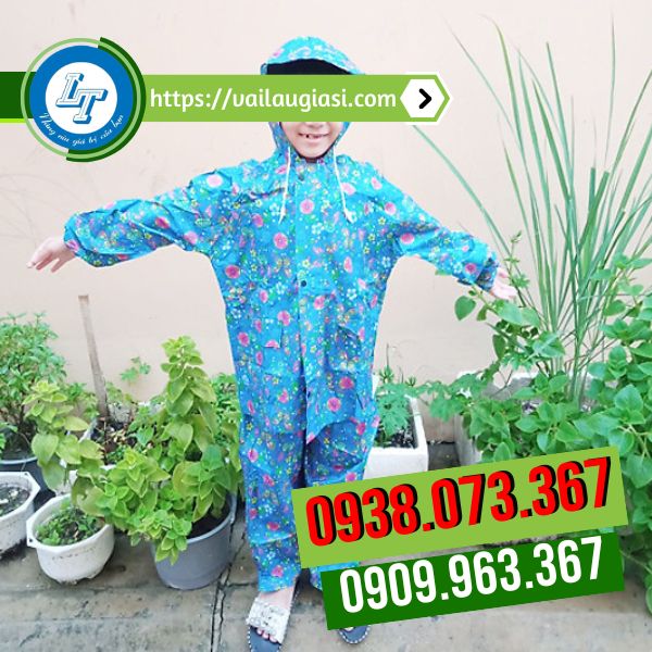 Áo mưa bộ có mẫu mã dễ thương Áo mưa bộ có mẫu mã dễ thương