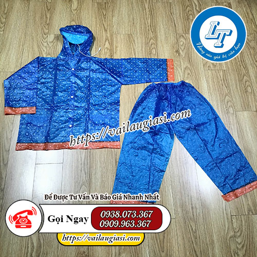 Áo mưa bộ chấm bi Áo mưa bộ chấm bi