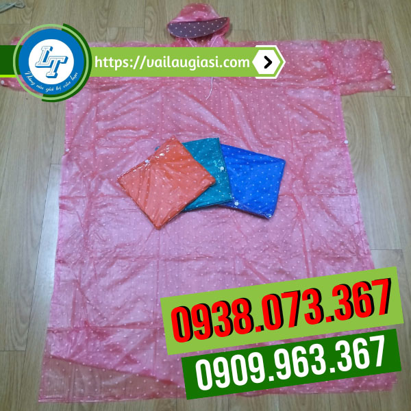 Áo mưa cánh dơi chấm bi tiện lợi Áo mưa cánh dơi chấm bi tiện lợi
