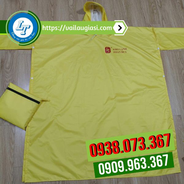 Áo mưa cánh dơi in logo Áo mưa cánh dơi in logo