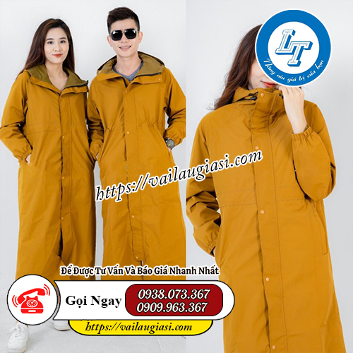 Áo mưa măng tô thời trang Áo mưa măng tô thời trang