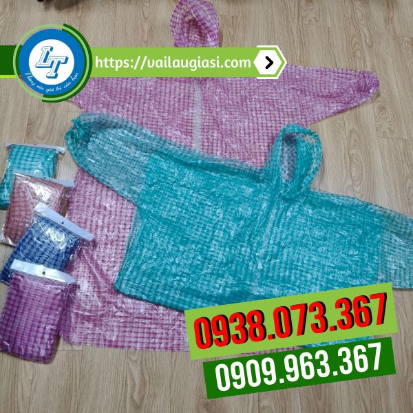 Áo mưa phương tiện sọc caro đủ màu sắc Áo mưa phương tiện sọc caro đủ màu sắc