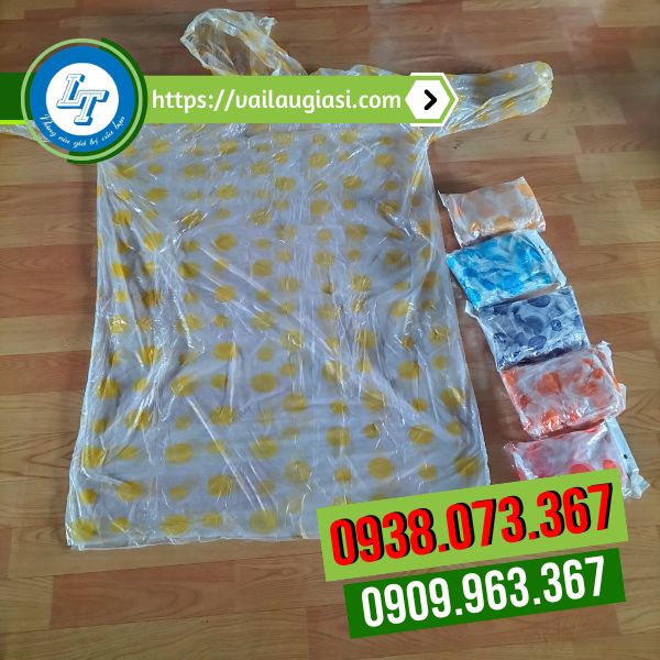 Áo mưa phương tiện chấm bi Áo mưa phương tiện chấm bi