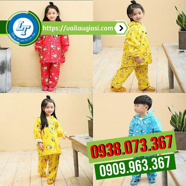 Áo mưa trẻ em họa tiết dễ thường và được các bé ưa chuộng Áo mưa trẻ em họa tiết dễ thường và được các bé ưa chuộng