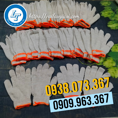 Găng tay len kem 2 viền Găng tay len kem 2 viền