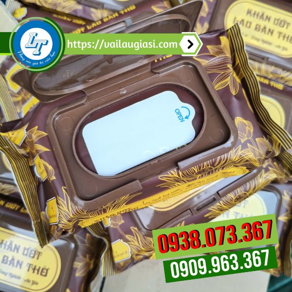Bao bì khăn ướt lau bàn thờ đóng gói đẹp Bao bì khăn ướt lau bàn thờ đóng gói đẹp