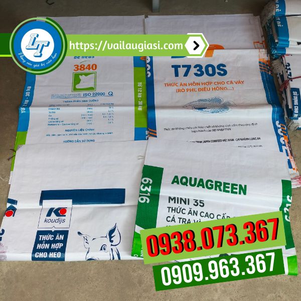 Bao cám cũ 40kg có độ mới cao đến 80% 90% Bao cám cũ 40kg có độ mới cao đến 90%