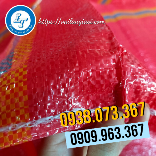 Phần miệng bao tải dứa đỏ Phần miệng bao tải dứa đỏ