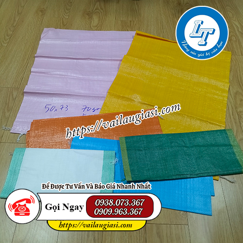 Bao đựng gạo đủ màu sỉ rẻ Bao đựng gạo đủ màu sỉ rẻ