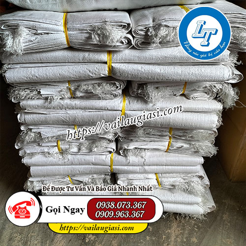 Bao tải gạo trắng trơn Bao tải gạo trắng trơn