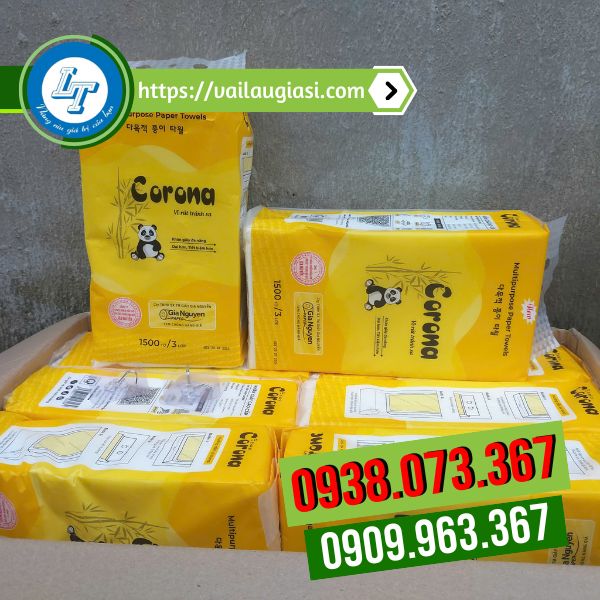 Giá bán sỉ khăn giấy rút corona Giá bán sỉ khăn giấy rút corona