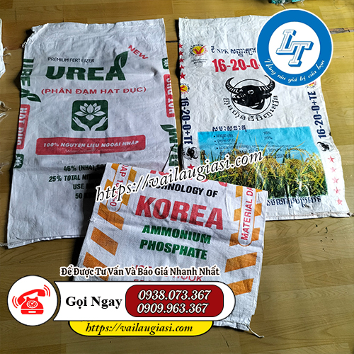 Bao tải cám cò cũ Bao tải cám cò cũ