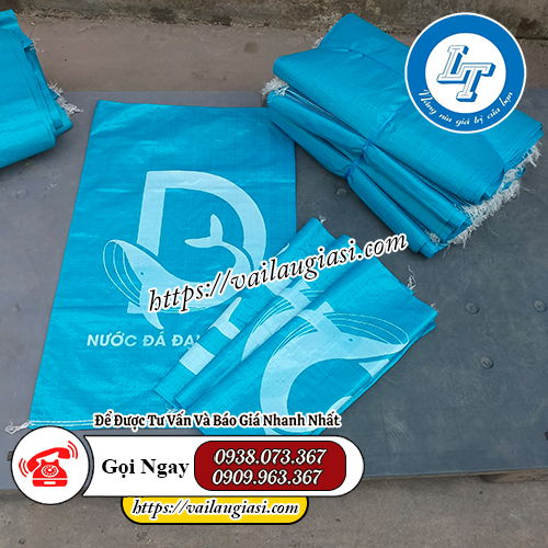 Bao tải đá có in ấn logo Bao tải đá có in ấn logo