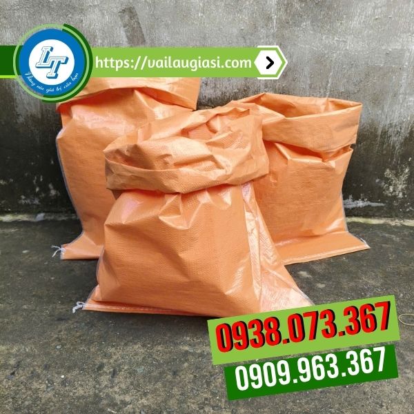 bao tải dứa pp màu vàng