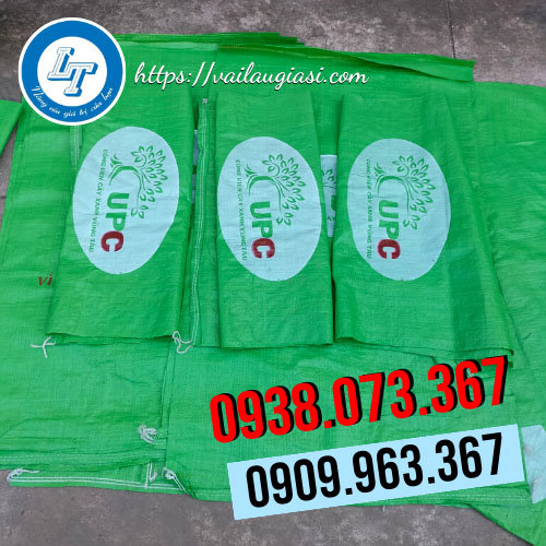 Bao tải đóng đất in logo Bao tải đóng đất in logo