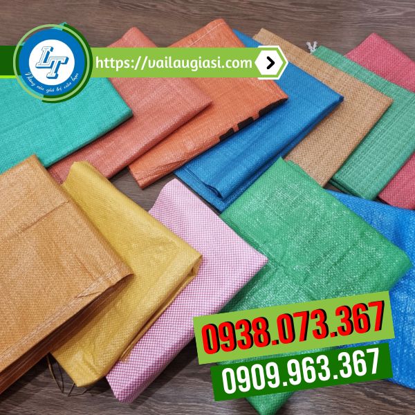 Sản phẩm bao tải pp có đa dạng màu sắc Sản phẩm bao tải pp có đa dạng màu sắc