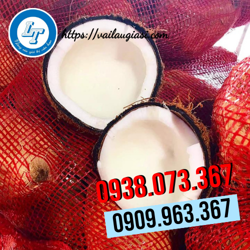 Bao lưới đựng vỏ dừa, xơ dừa Bao lưới đựng vỏ dừa, xơ dừa