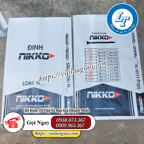 Bao tải giấy xi măng có in logo Bao tải giấy xi măng có in logo