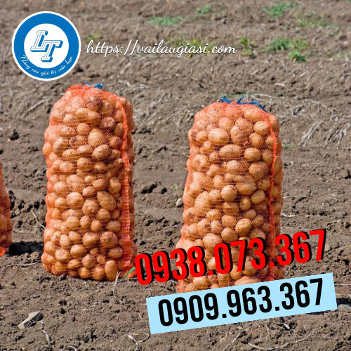 Bao tải lưới đóng gói nông sản Bao tải lưới đóng gói nông sản