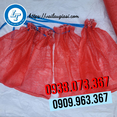 Bao tải lưới đỏ Bao tải lưới đỏ