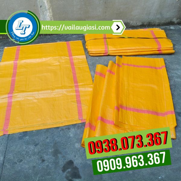 Bao tải vàng sọc đỏ Bao tải vàng sọc đỏ