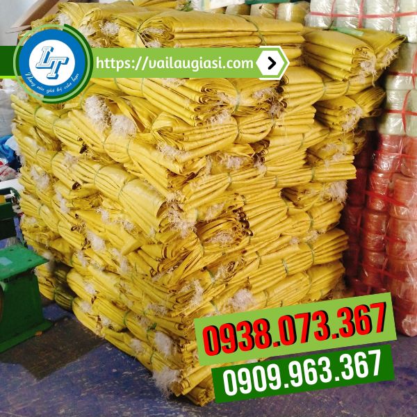 Bao tải nhựa pp màu vàng Bao tải nhựa pp màu vàng