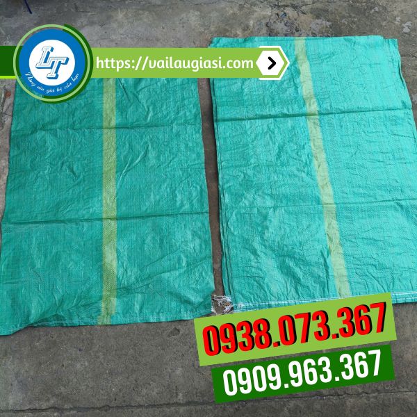 Bao tải nhựa pp xanh bao lớn 70cm Bao tải nhựa pp xanh bao lớn 70cm