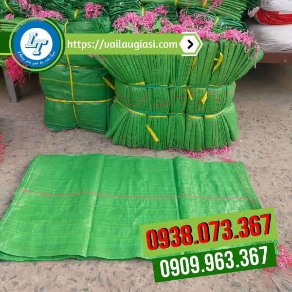 bao tải dứa đóng đá Bao tải nước đá 20kg