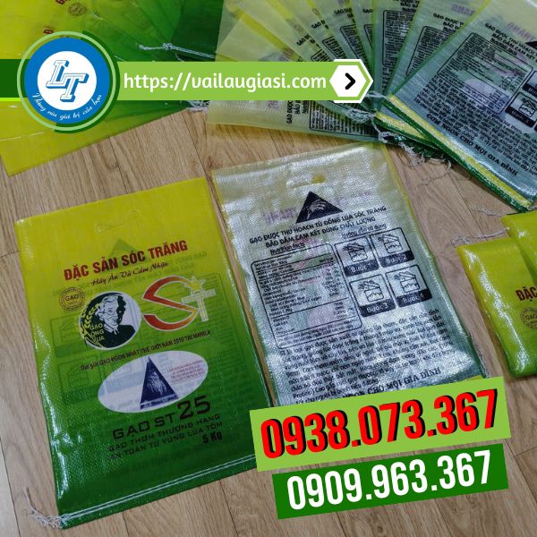 Mặt trước và sau của bao tải ST25 Mặt trước và sau của bao tải ST25