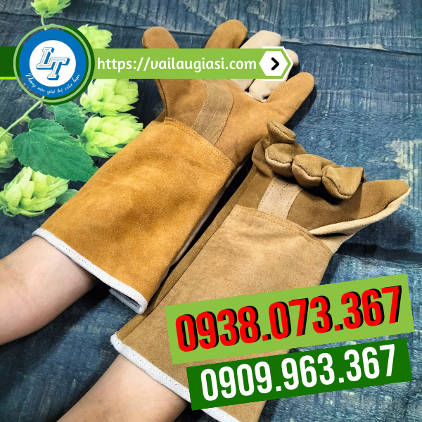 Bao tay da hàn cổ dài, chất lượng độ bền cao Bao tay da hàn cổ dài, chất lượng độ bền cao