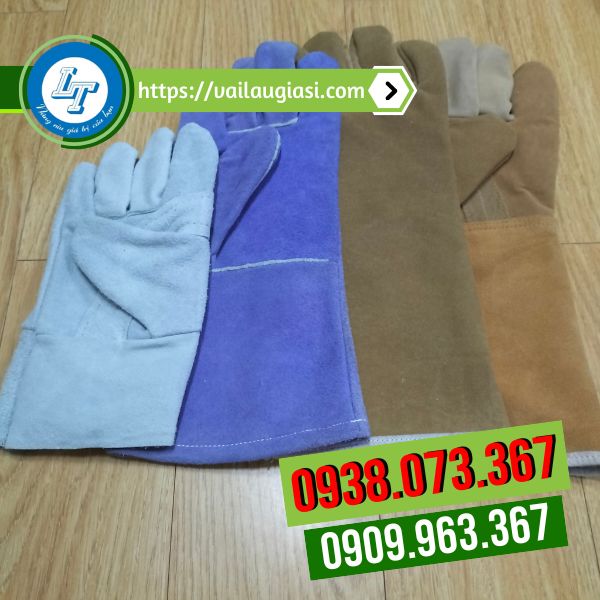 Các kích thước của găng tay da hàn Các kích thước của găng tay da hàn