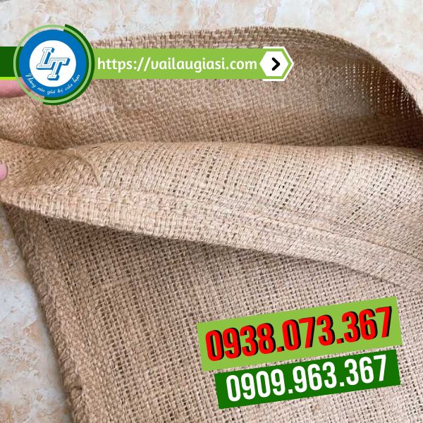 Bao tải bố được làm từ sợi đay, bề mặt thông thoáng Bao tải bố được làm từ sợi đay, bề mặt thông thoáng