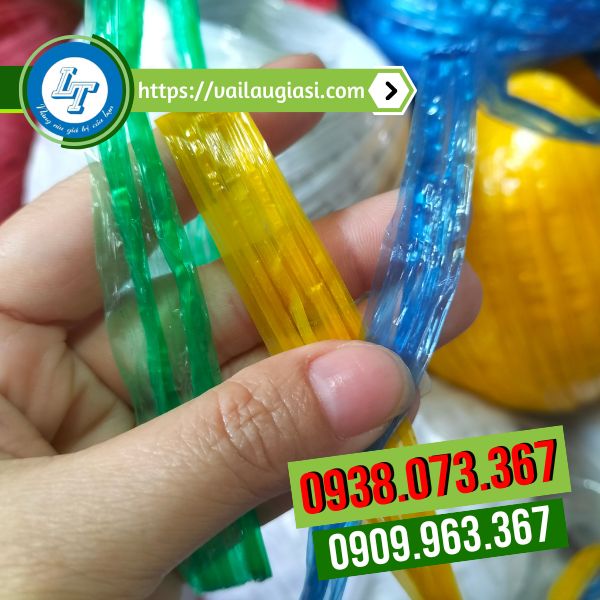 Bề mặt dây nilon bóng mịn, trong, dẻo dai của dây nilon nem Bề mặt dây nilon bóng mịn, trong, dẻo dai của dây nilon nem