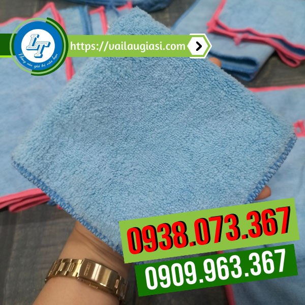 Khăn lau được làm từ sợi microfiber Khăn lau được làm từ sợi microfiber