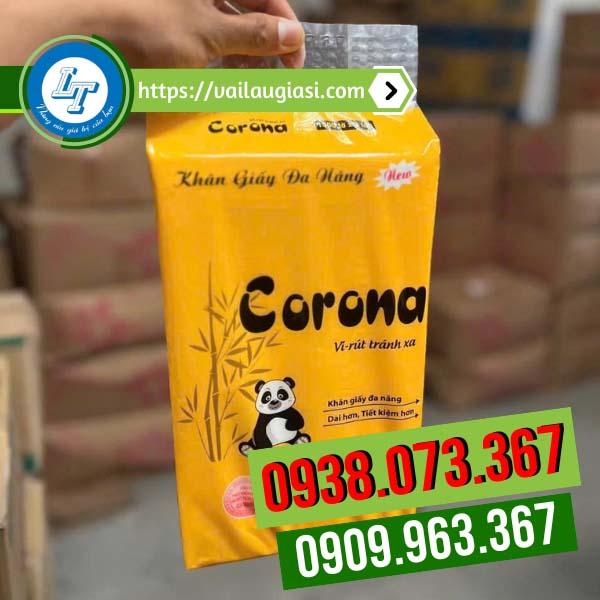 Bịch khăn giấy rút treo tường Corona Bịch khăn giấy rút treo tường Corona