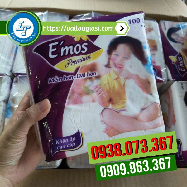 Khăn giấy vuông Emos Khăn giấy vuông Emos