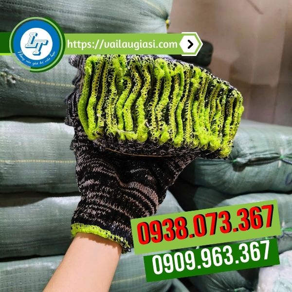 Bó 10 đôi găng tay len muối tiêu 80g