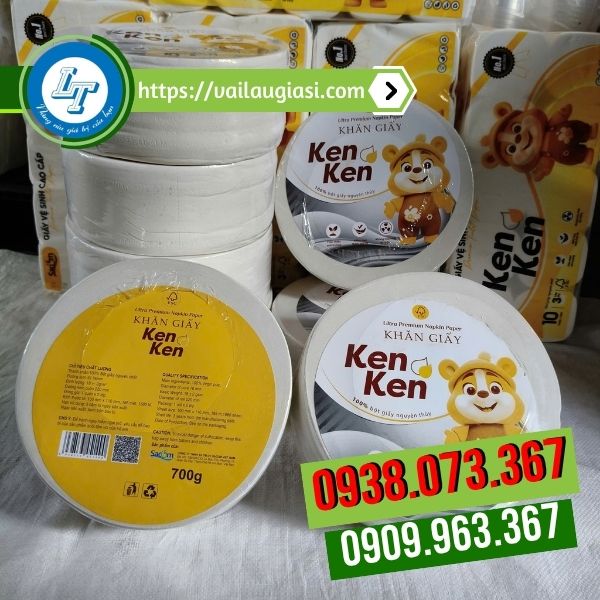 Bỏ sỉ giá rẻ giấy vệ sinh công nghiệp Ken Ken