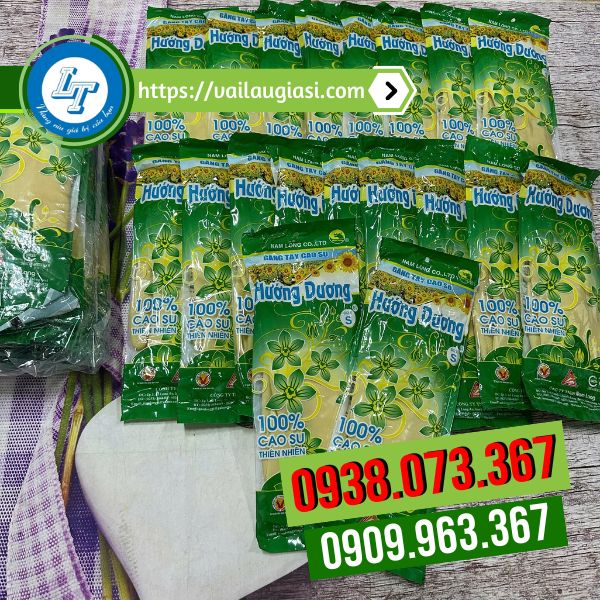 Bỏ sỉ găng tay cao su Hướng Dương Lê Thanh Bỏ sỉ găng tay cao su Hướng Dương Lê Thanh