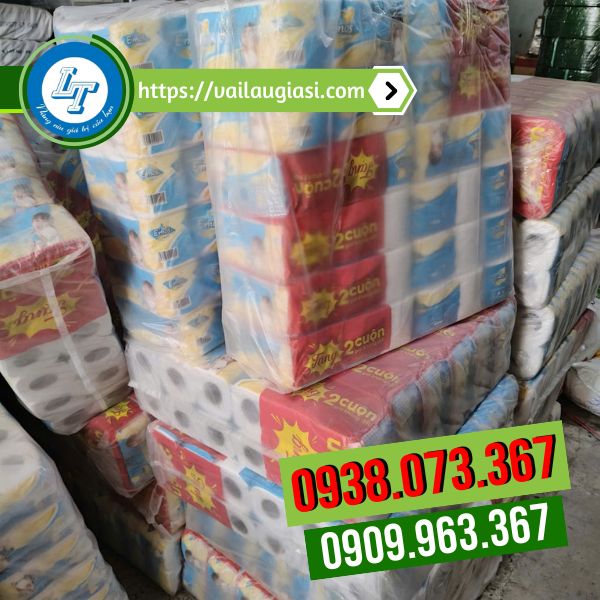 Bò sỉ số lượng lớn giấy vệ sinh Emos xanh Bò sỉ số lượng lớn giấy vệ sinh Emos xanh