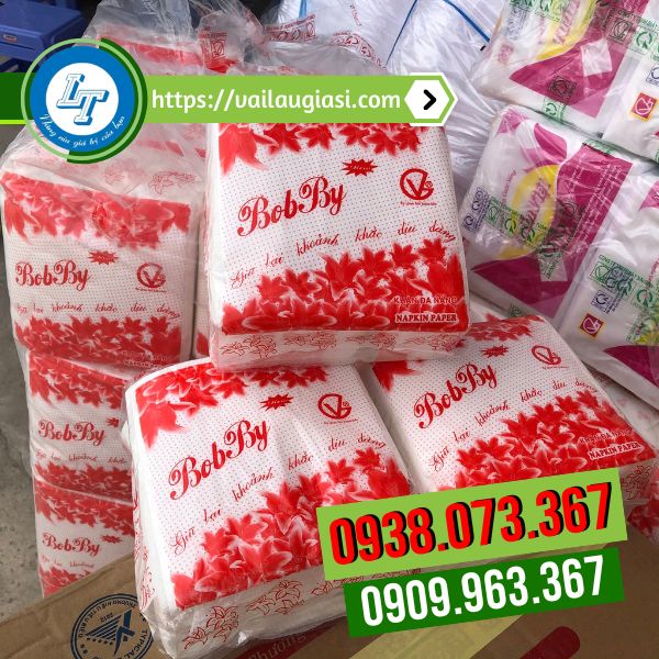 Bỏ sỉ số lượng khăn giấy vuông Bobby Bỏ sỉ số lượng khăn giấy vuông Bobby